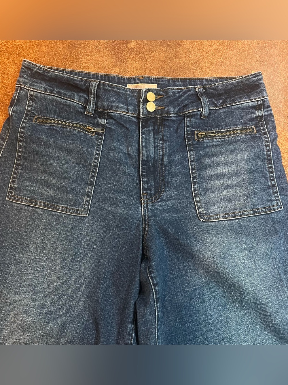 KUT Meg Women’s Jeans in Dark Blue - Picture 3 of 10